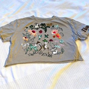 Disney Bambi crop top